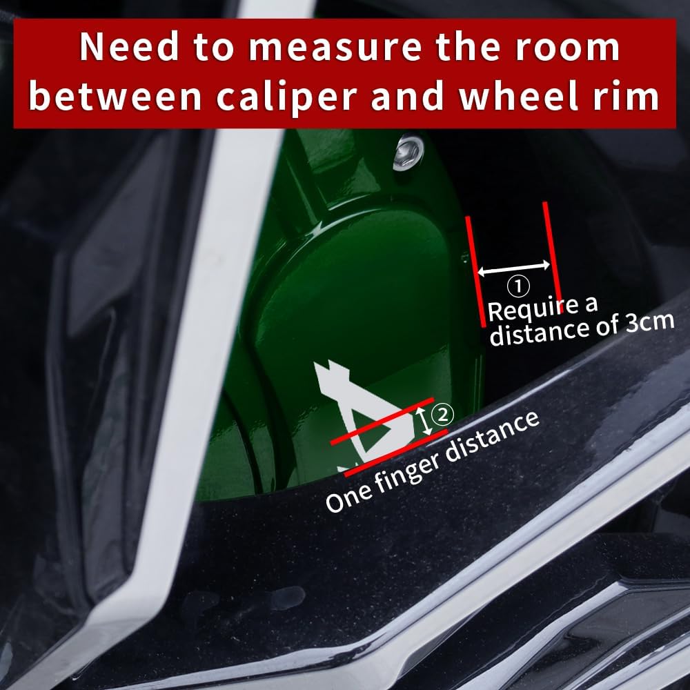 Car aluminum alloy special car special buckle screw fixed caliper cover (4PCS luxury upgrade version) - VelosoleCar aluminum alloy special car special buckle screw fixed caliper cover (4PCS luxury upgrade version)car - accessories