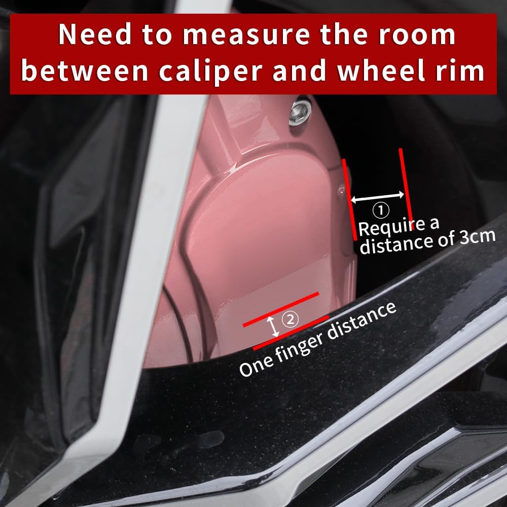 Car aluminum alloy special car special buckle screw fixed caliper cover (4PCS luxury upgrade version) - VelosoleCar aluminum alloy special car special buckle screw fixed caliper cover (4PCS luxury upgrade version)car - accessories