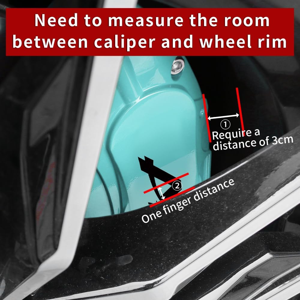 Car aluminum alloy special car special buckle screw fixed caliper cover (4PCS luxury upgrade version) - VelosoleCar aluminum alloy special car special buckle screw fixed caliper cover (4PCS luxury upgrade version)car - accessories