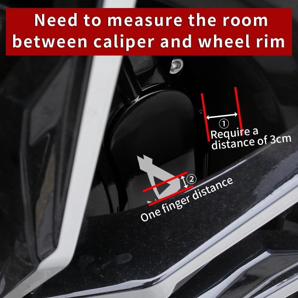 Car aluminum alloy special car special buckle screw fixed caliper cover (4PCS luxury upgrade version) - VelosoleCar aluminum alloy special car special buckle screw fixed caliper cover (4PCS luxury upgrade version)car - accessories