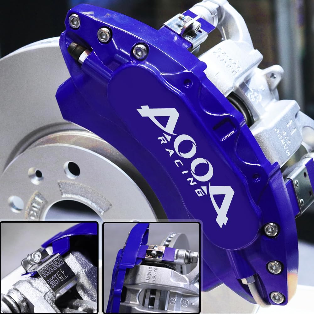 Car aluminum alloy special car special buckle screw fixed caliper cover (4PCS luxury upgrade version) - VelosoleCar aluminum alloy special car special buckle screw fixed caliper cover (4PCS luxury upgrade version)car - accessories