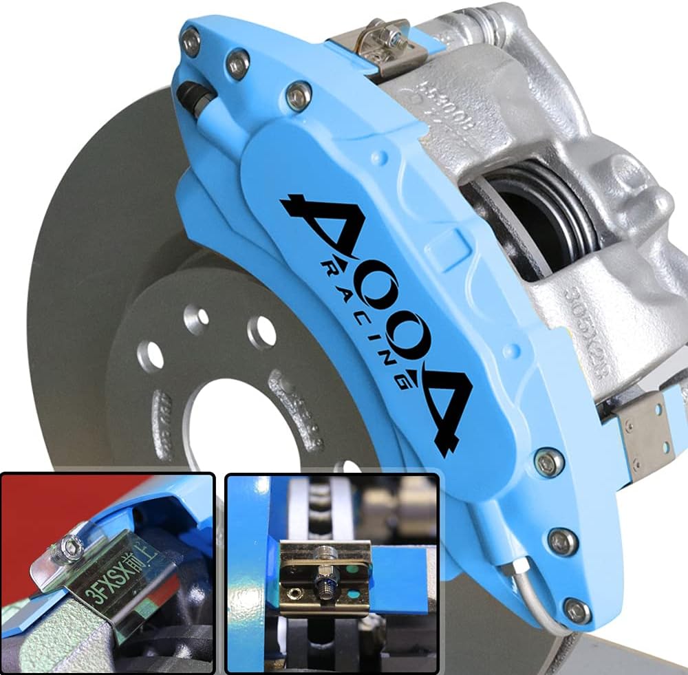 Car aluminum alloy special car special buckle screw fixed caliper cover (4PCS luxury upgrade version) - VelosoleCar aluminum alloy special car special buckle screw fixed caliper cover (4PCS luxury upgrade version)car - accessories