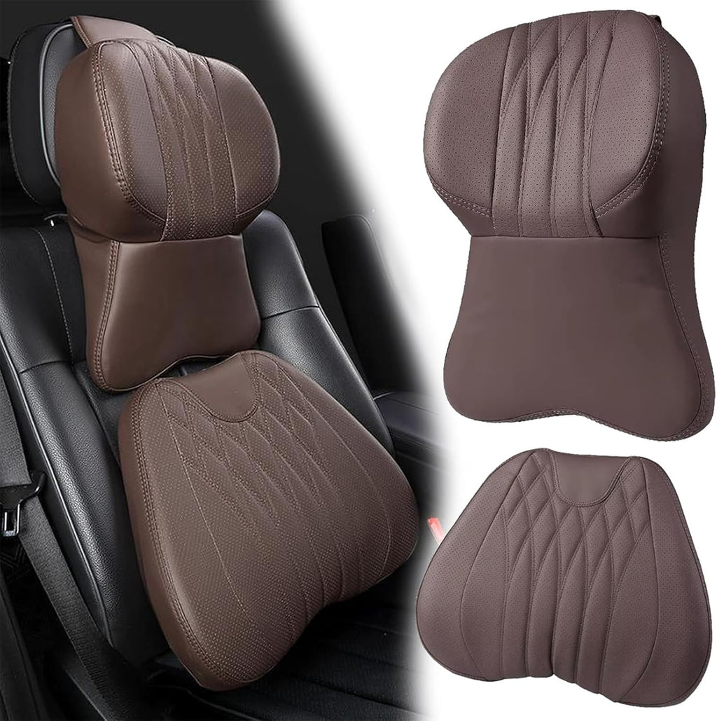 Car headrest neck pillow car cushion cushion four seasons universal pillow seat back waist support - VelosoleCar headrest neck pillow car cushion cushion four seasons universal pillow seat back waist supportcar - accessories