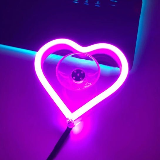 Car LED ambient light, triangular window light (blue heart pattern) - VelosoleCar LED ambient light, triangular window light (blue heart pattern)car - accessories