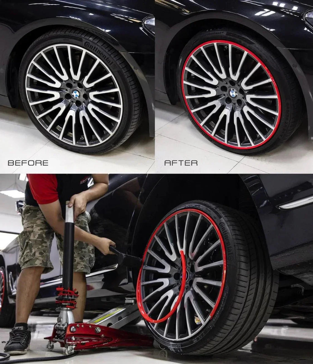 Car wheel protection ring anti - collision strip anti - scratch strip anti - scratch rubber strip - VelosoleCar wheel protection ring anti - collision strip anti - scratch strip anti - scratch rubber strip