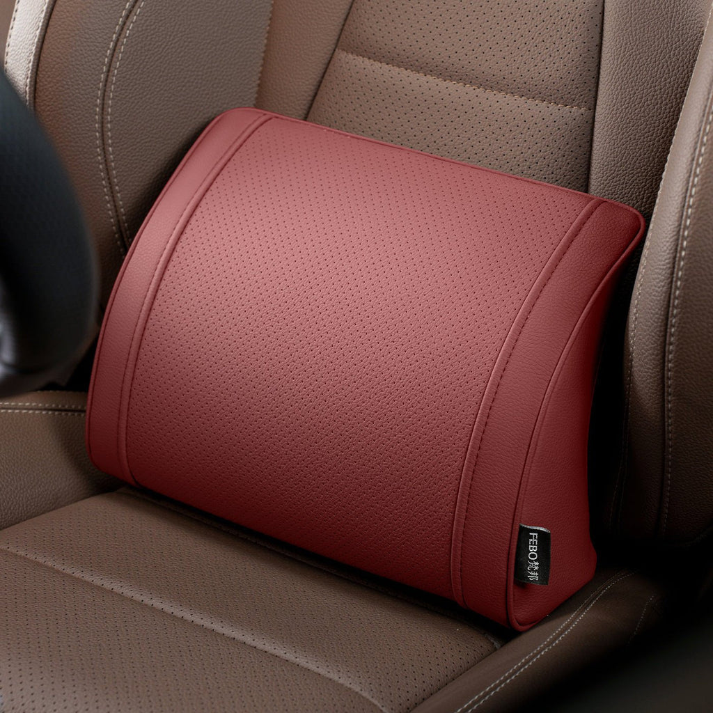 Luxury leather custom car headrest, car neck pillow, car seat lumbar cushion - VelosoleLuxury leather custom car headrest, car neck pillow, car seat lumbar cushioncar - accessories