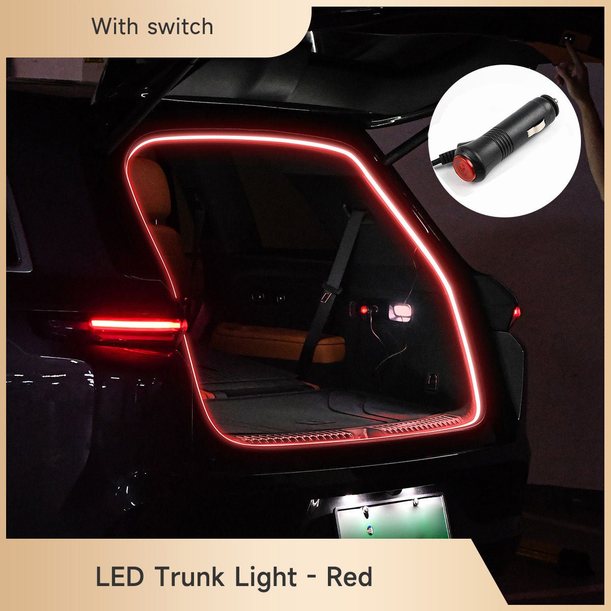 Magnetic Absorption Automatic Induction Trunk Light - VelosoleMagnetic Absorption Automatic Induction Trunk Lightcar - accessories