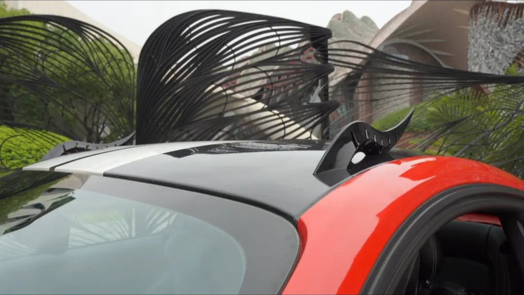 New dragon horn car exterior decoration,Arc light speed flow fin - VelosoleNew dragon horn car exterior decoration,Arc light speed flow fincar - accessories