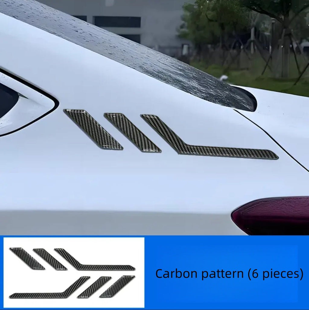 Rear window stickers, lace decoration, modified side wing side logo, sports body decoration stickers - VelosoleRear window stickers, lace decoration, modified side wing side logo, sports body decoration stickerscar - accessories