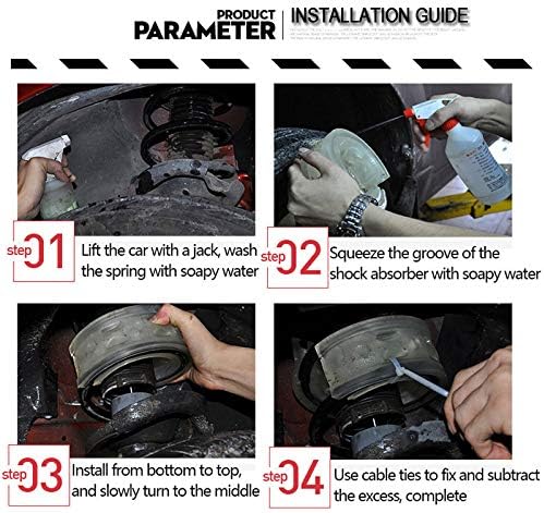 Universal Car Shock Absorber Spring Bumper Power Auto Buffers - VelosoleUniversal Car Shock Absorber Spring Bumper Power Auto Bufferscar - accessories